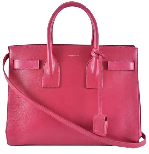 saint laurent ysl pink leather bag|YSL Saint Laurent bag.